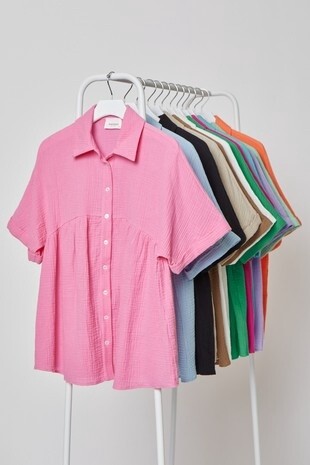 PLUS SIZE BABY DOLL TOP