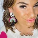 Rainbows are Magic Dangle Earring