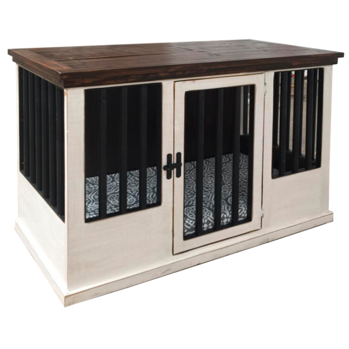 Wood/Bars Hound Dog Bed