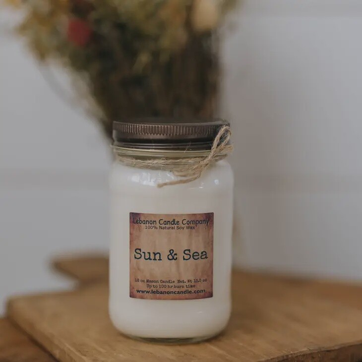 Sun &amp; Sea Candle