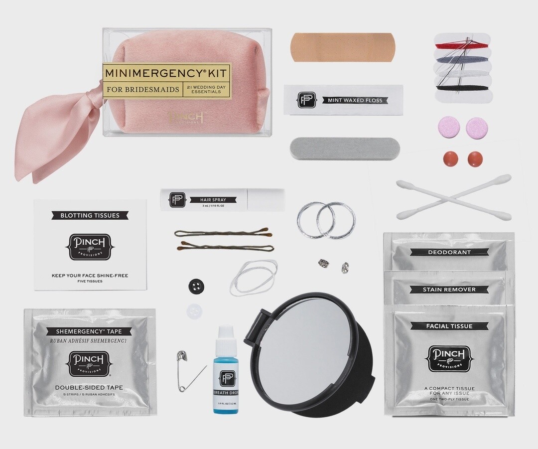 Velvet Minimergency Kits for Bridesmaids
