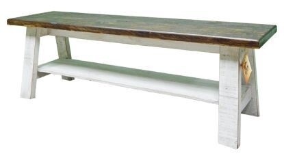6&#39; Bench Weather White/ Reclaim