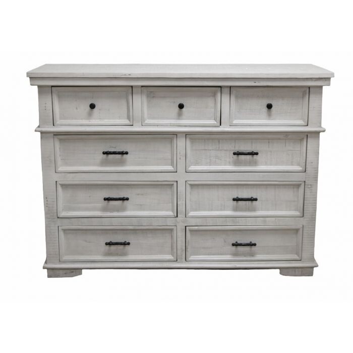 Cream Padded Set Dresser