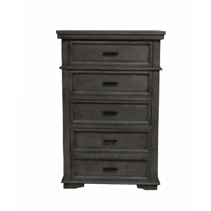 Gray Padded Set Chest