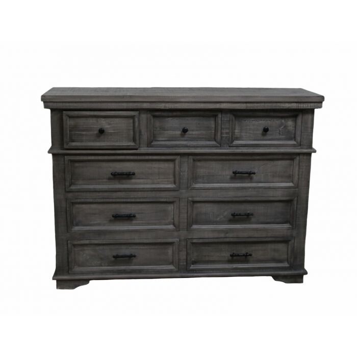 Gray Padded Set Dresser