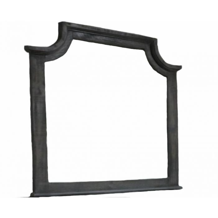 Gray Padded Set Mirror