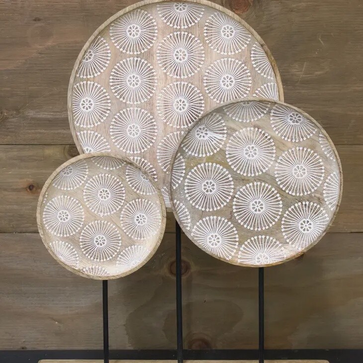 Dandelion Tabletop Accent Piece 14x3x19in
