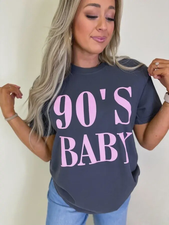 90&#39;s Baby Puff Graphic Tee