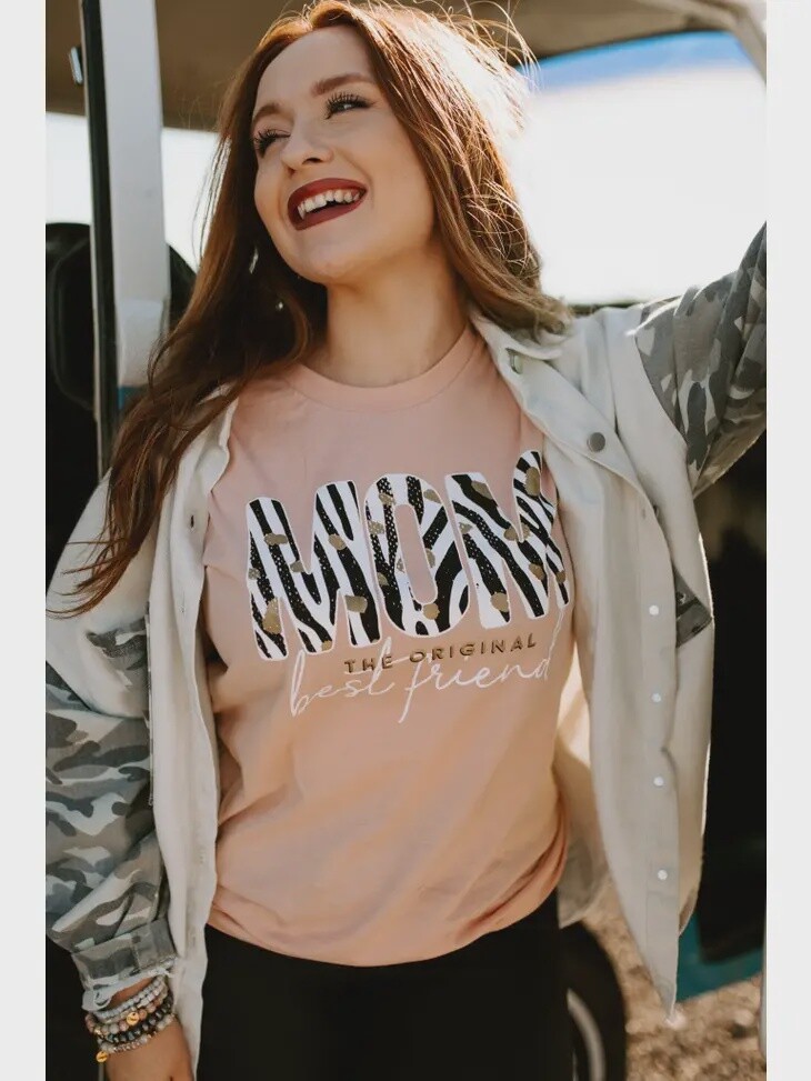 Original Best Friend - Mom Graphic Tee