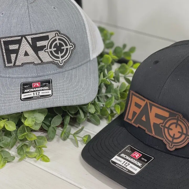 Fafo Target Patch Snapback Hat