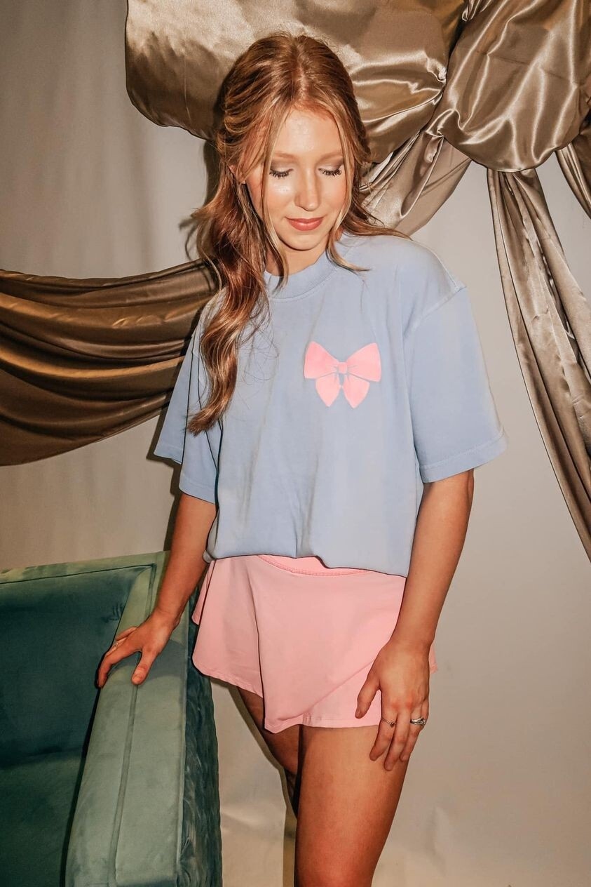 Preppy Bow Graphic Tee