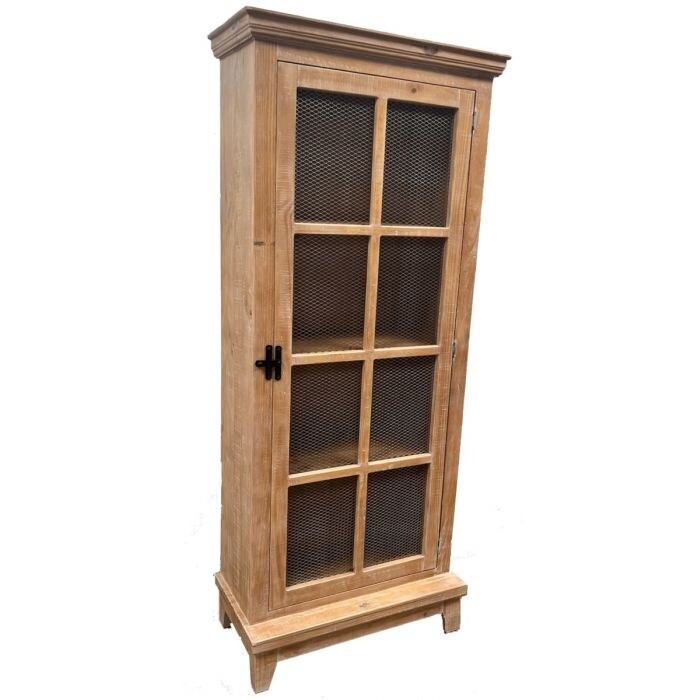 NATIVE PINE WIRE WINDOW PANTRY