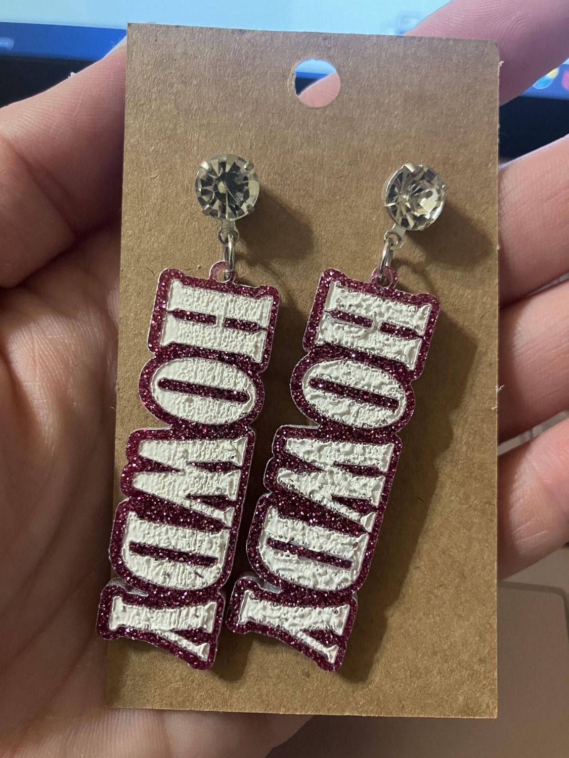 Howdy Acrylic Earrings