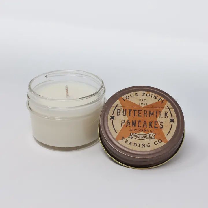 4 Oz Soy Candles, Scent: Buttermilk Pancakes