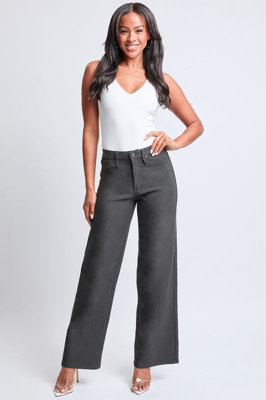 Hyperstretch High Rise Wide Leg Pants