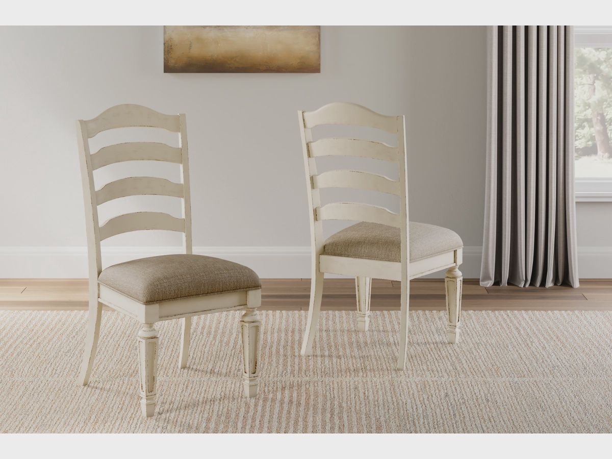 Ladder Back Padded Seat Dining Room Chair
