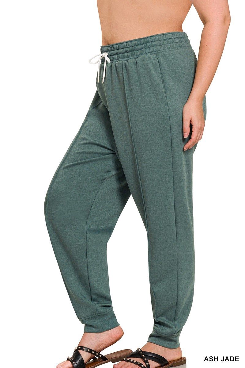 PLUS SCUBA SWEATPANTS WITH POCKETS