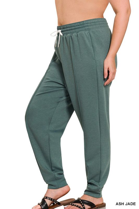 PLUS SCUBA SWEATPANTS WITH POCKETS