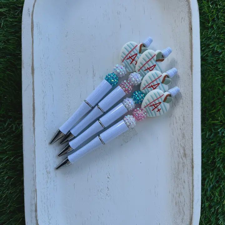 Beaded Decorative Pen, Colour: A+ Teacher