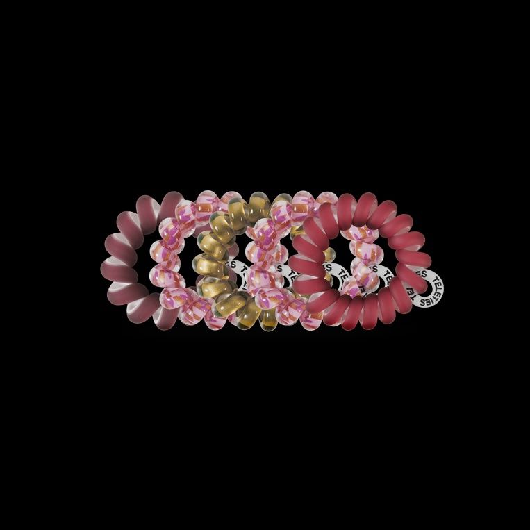 Tiny Teleties, Colour: Burgundy Bliss