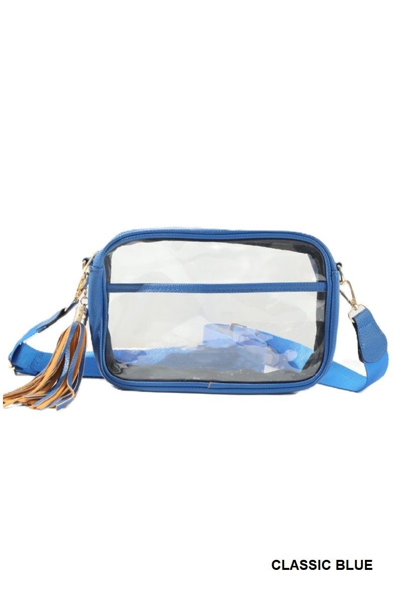 STADIUM CLEAR CROSSBODY SHOULDER BAG