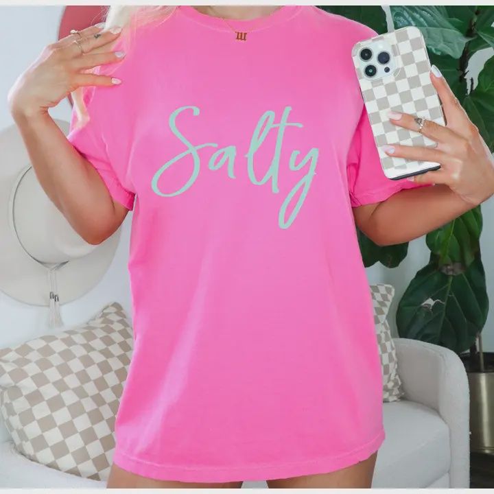 Salty Comfort Colors Graphic Tee