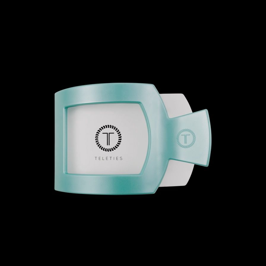 Medium Square Flat Hair Clip-Teleties