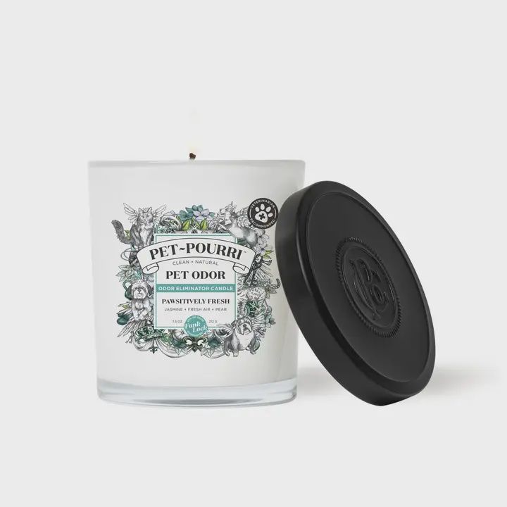 Pet~Pourri Pawsitively Fresh 2-in-1 Pet Candle 7.5oz