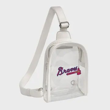Mlb Atlanta Braves Clear Mini Sling