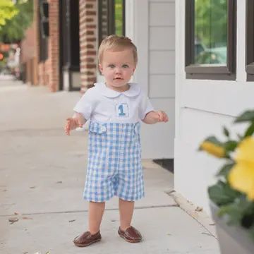Collared First Birthday Outfit
