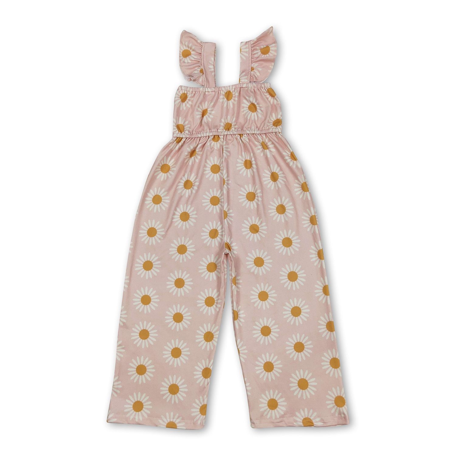 Flutter Sleeves Daisy Girls Jumpsuit