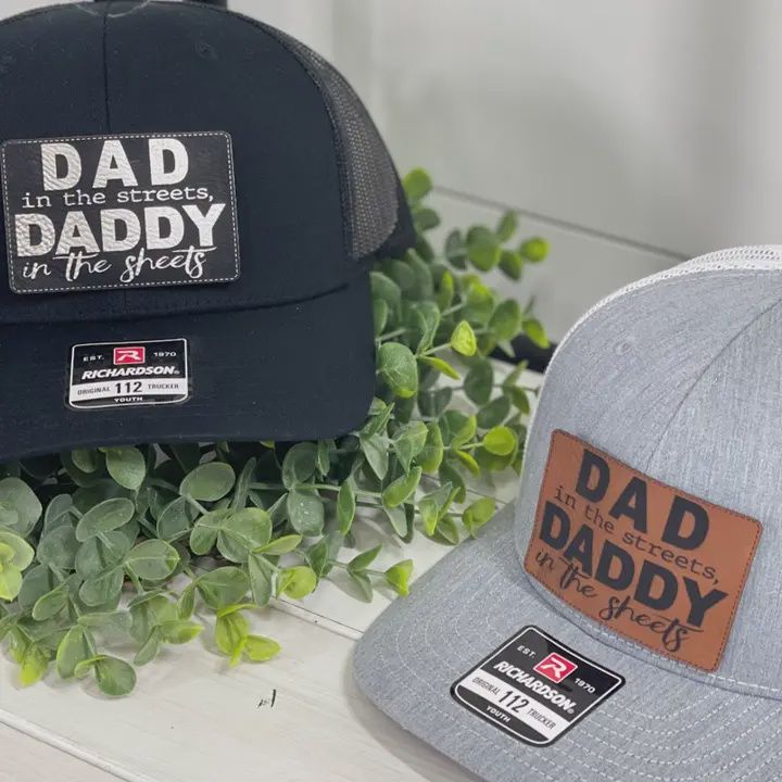 Adult Daddy in the Sheets Patch Snapback Hat