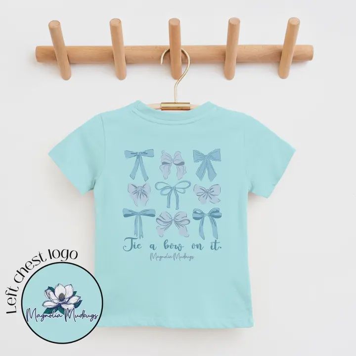 Tie A Bow On It Kids T-Shirt