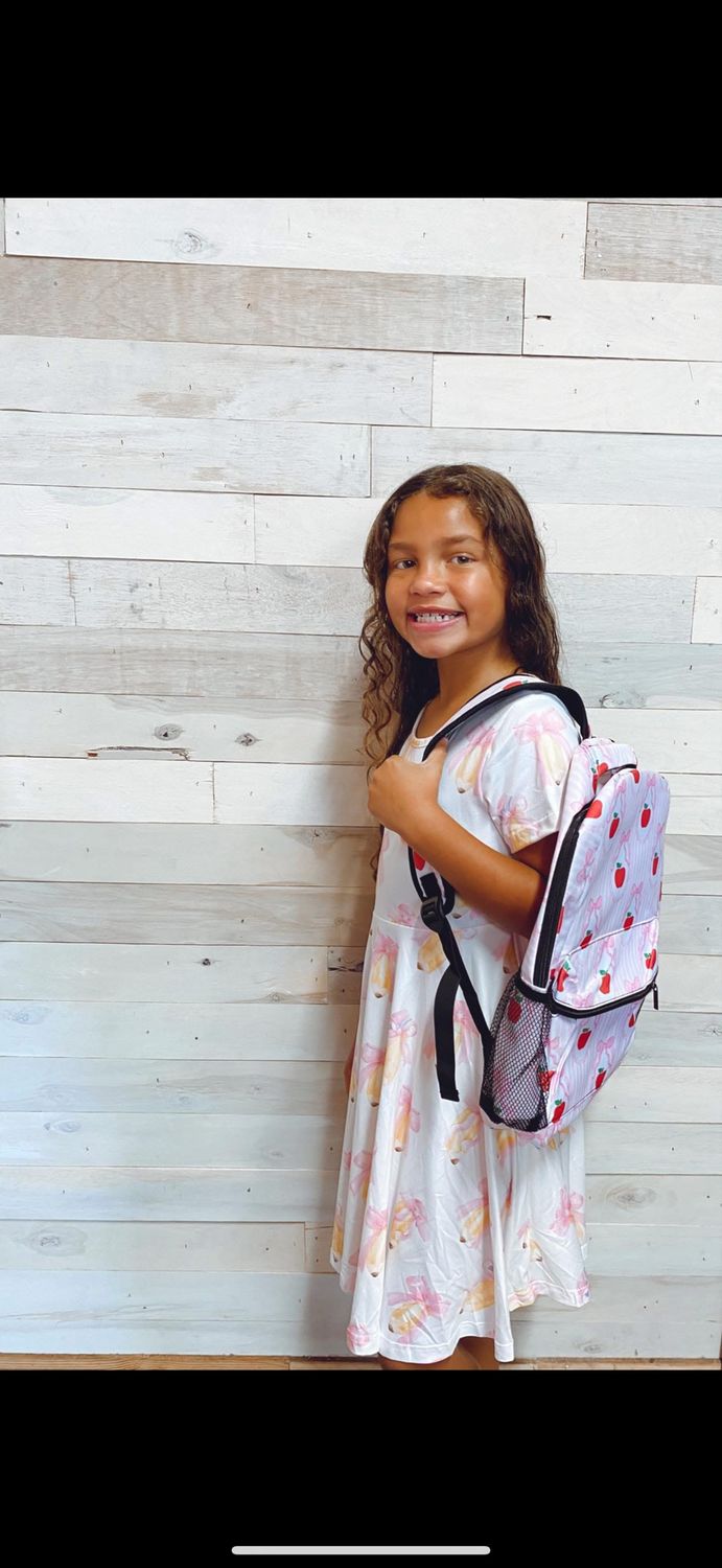 Back To School Bow Pencil Dress