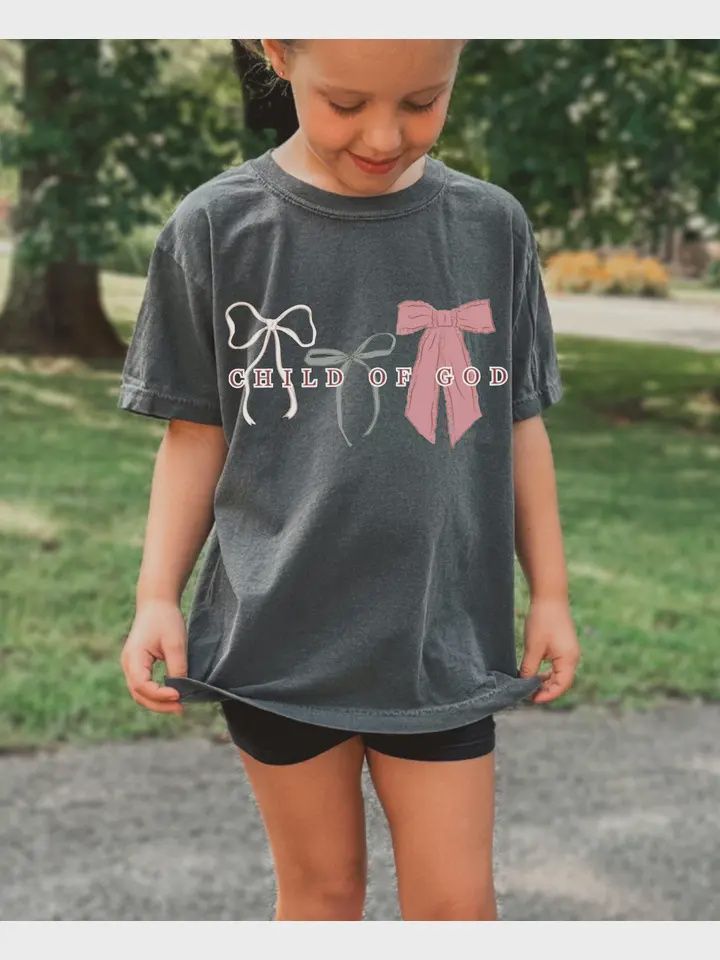 Youth Coquette Child of God Graphic Tee
