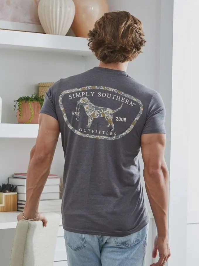 Camo Dog Graphic Tee