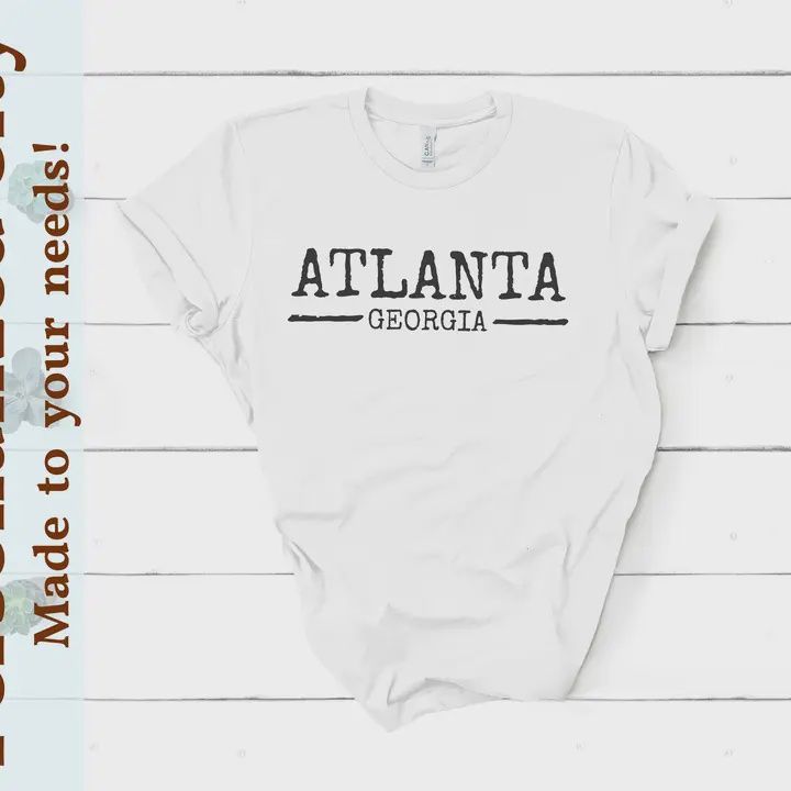 Trendy Distressed Font City Tee
