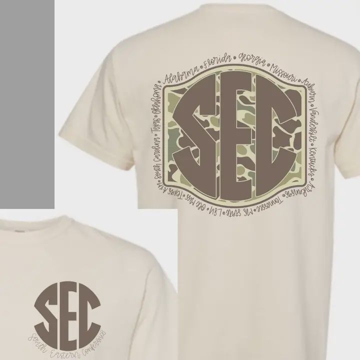 Sec Camo Graphic Tee