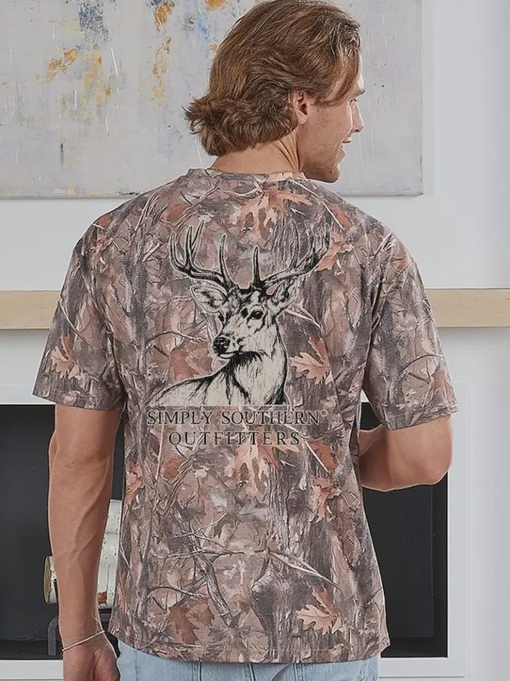 Deer Camo Graphic Tee