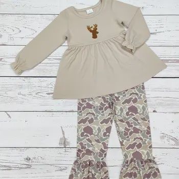 Deer Appliqué Camouflage Set