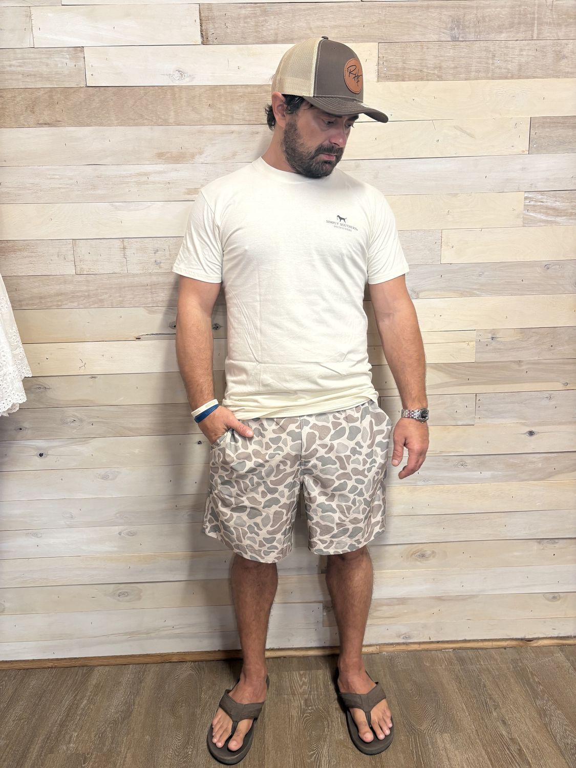 Merican Dude Camo Graphic Tee