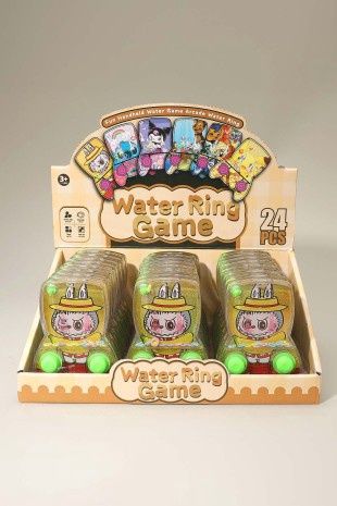 Labubu Monster Bunny Water Ring Game Toys