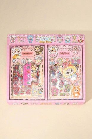 Monster Sticker Stationery Gift Set