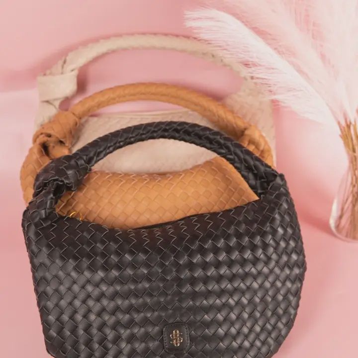 Leather Knot Handbag