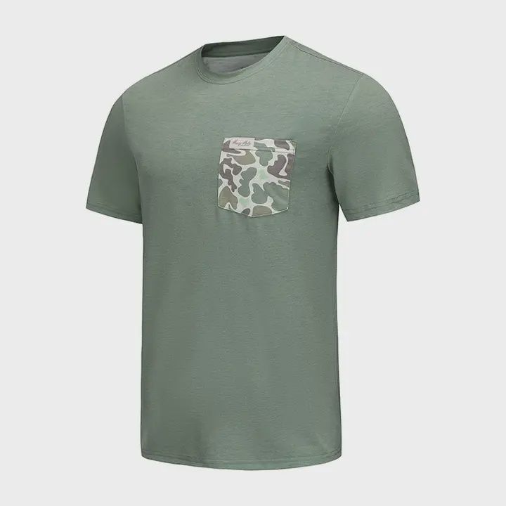 Performance Camo Pocket Tee