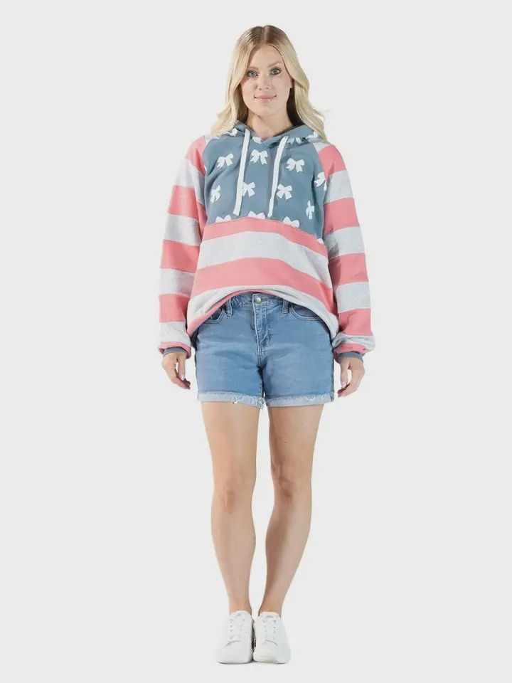 USA Patchwork Hoodie