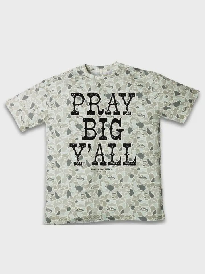 Pray Big Yall Graphic Tee