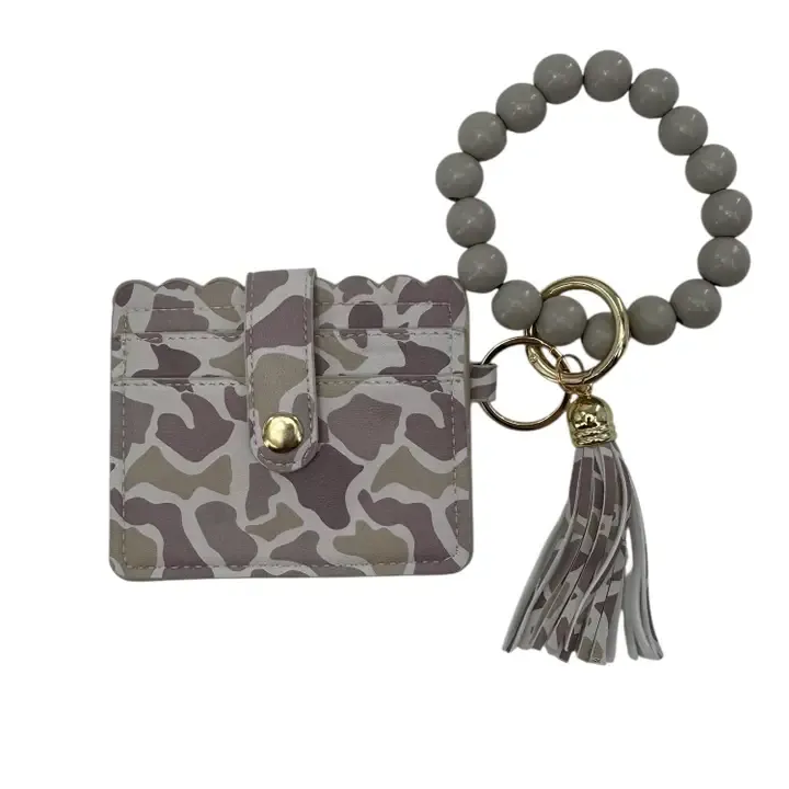 LuluMac Beaded Wristlet