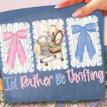 I would rather be thrifting tee