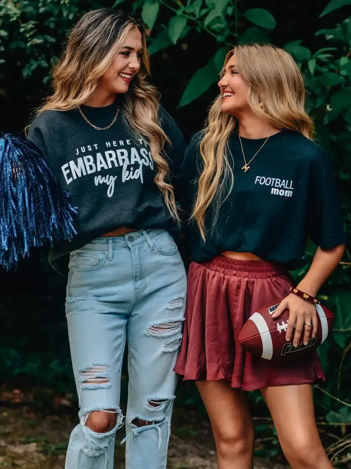 Football Mom Graphic Tee